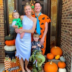 Fred and Wilma costume